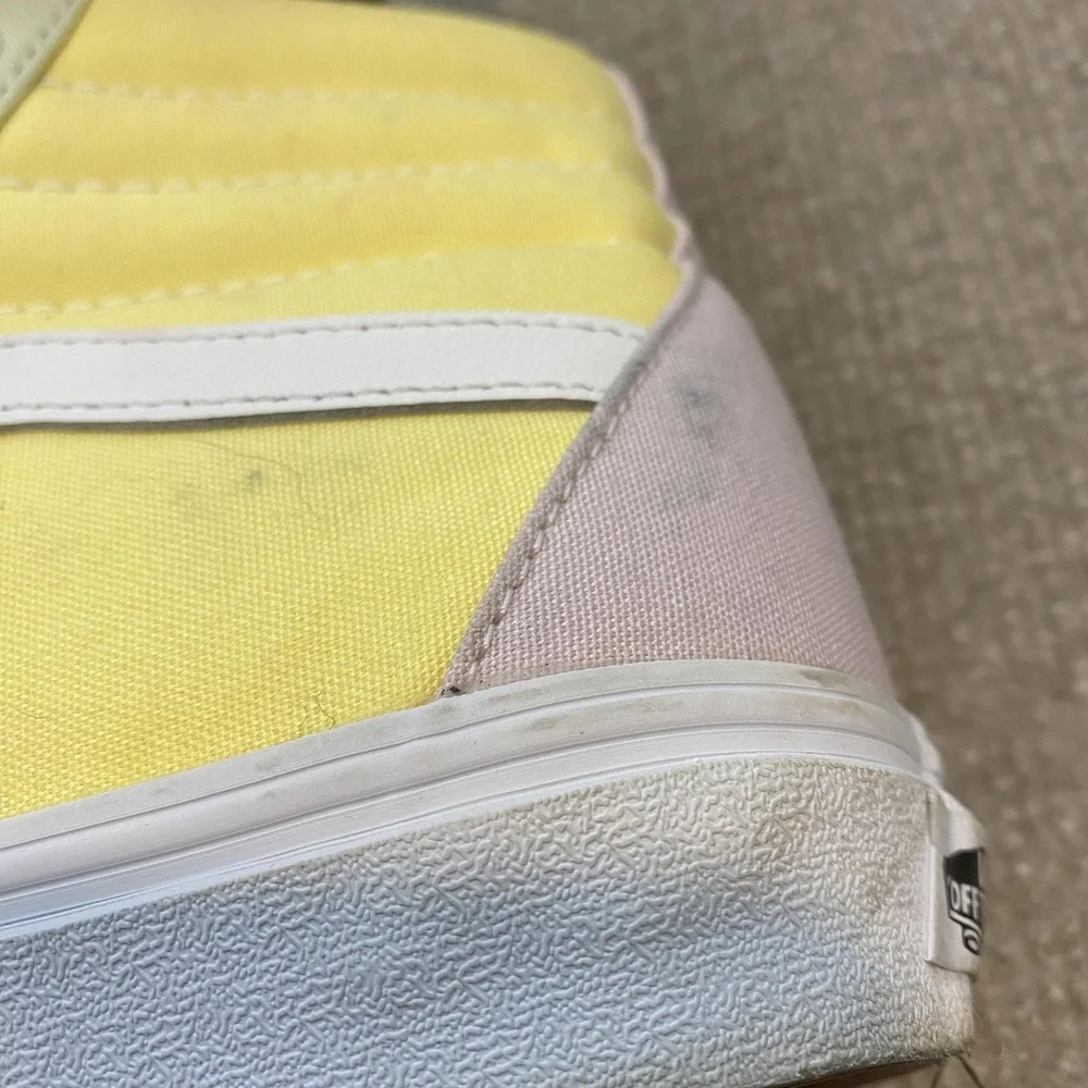 Vans Sk8-Hi Shoes Mens 9 Women 10.5 Multicolor Colorblock High Top Skate Sneaker
